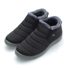 Load image into Gallery viewer, NIS Waterproof Warm Plush Old Man Ankle Boots Men Shoes Winter Snow Boots Lithe High Top Casual Slip On Mens Shoes Plus Size New